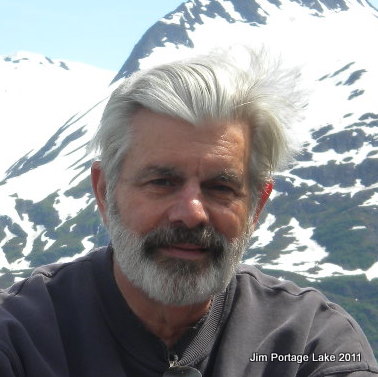 Jim Lynn at Portage Lake, Alaska